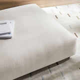 Modular Woven Fabric Upholstered Ottoman – Large Square 45 Inch - Ottomans available at Alpine Outlets in Denver