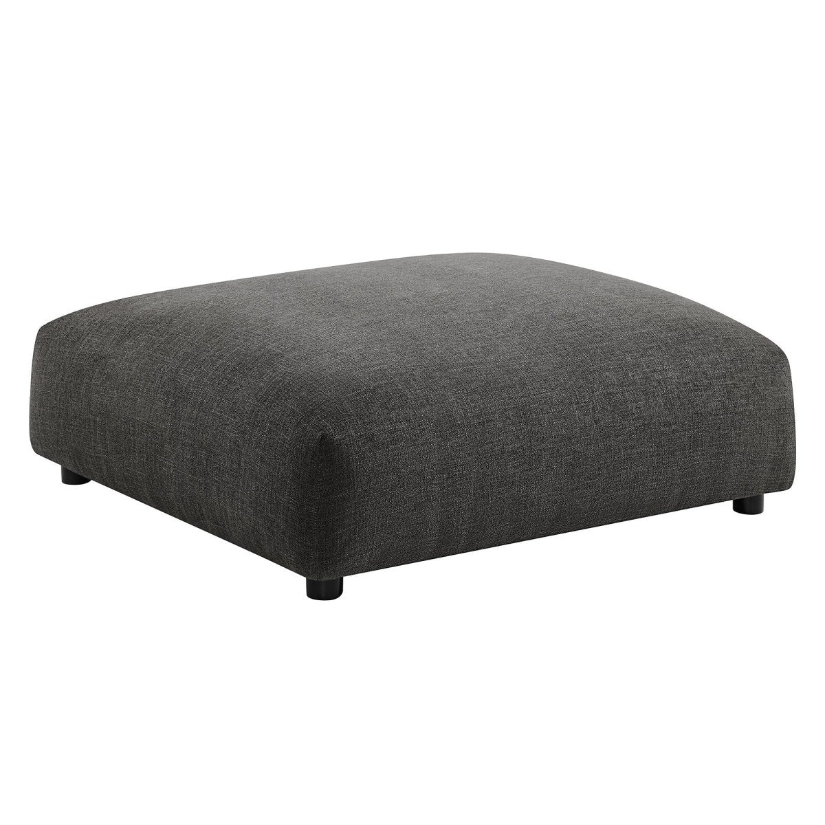 Modular Woven Fabric Upholstered Ottoman – Large Square 45 Inch - Ottomans available at Alpine Outlets in Denver