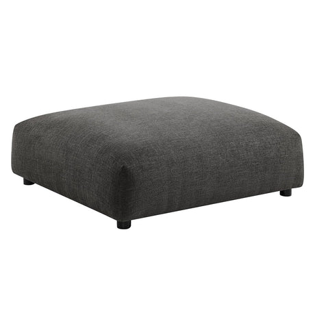 Modular Woven Fabric Upholstered Ottoman – Large Square 45 Inch - Ottomans available at Alpine Outlets in Denver