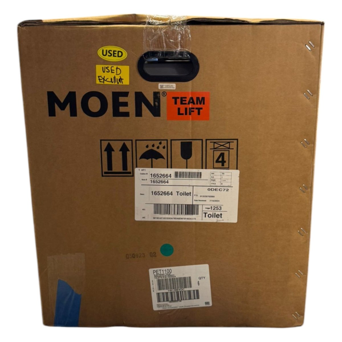 Moen 3 - Series Standard Electronic Cleansing Toilet (ID U012347) - Toilets available at Alpine Outlets in Denver