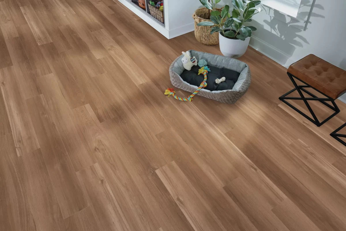 Mohawk SolidTech Essentials Arbor Terrace 4.5mm Vinyl Plank Flooring - Flooring available at Alpine Outlets in Denver