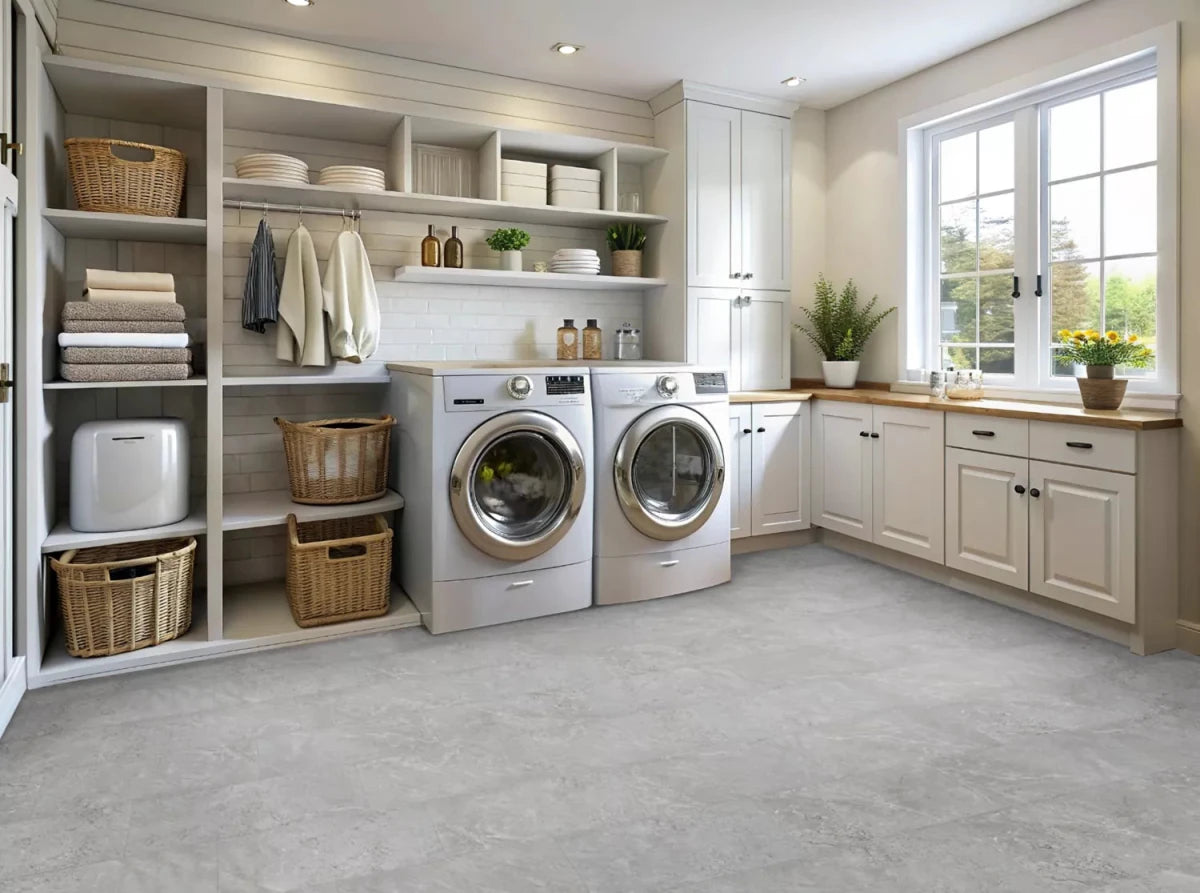 Mohawk SolidTech Essentials Whitmore Terrace 4.5mm Vinyl Plank Flooring - Flooring available at Alpine Outlets in Denver