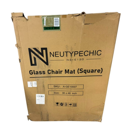 NeuType Glass Chair Mat 36”x48” (ID N654321) - available at Alpine Outlets in Denver