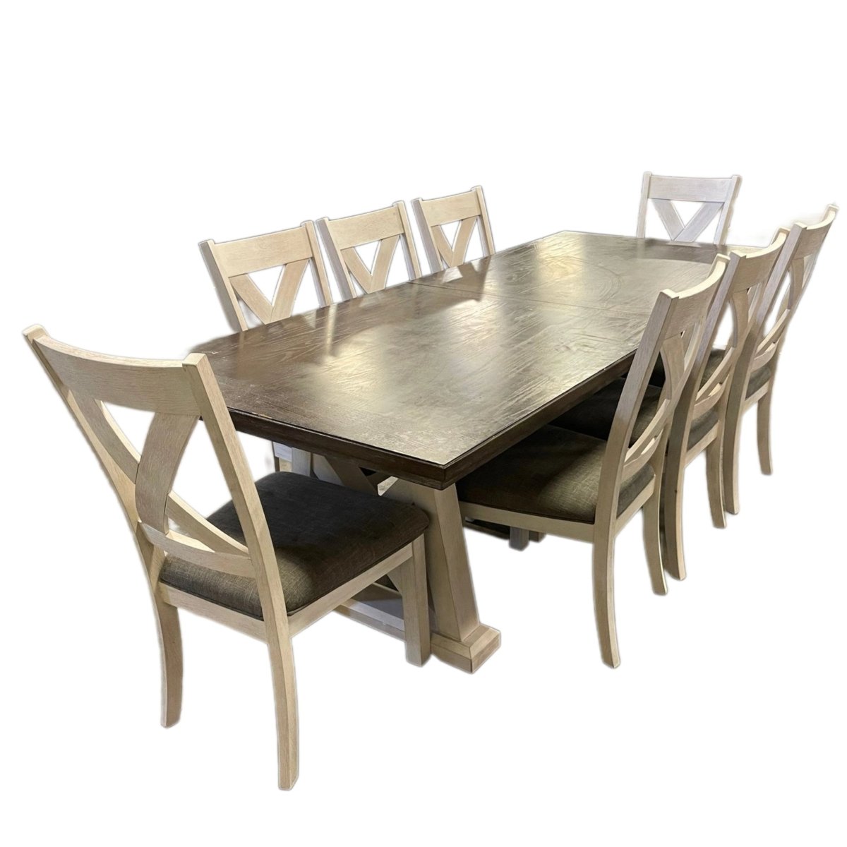 Newport 9 - piece Dining Table Set - available at Alpine Outlets in Denver