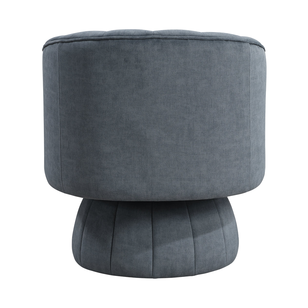 NicBex Modern Velvet Swivel Barrel Accent Chair – 26.5" Wide - Living Room Furniture - Alpine Outlets