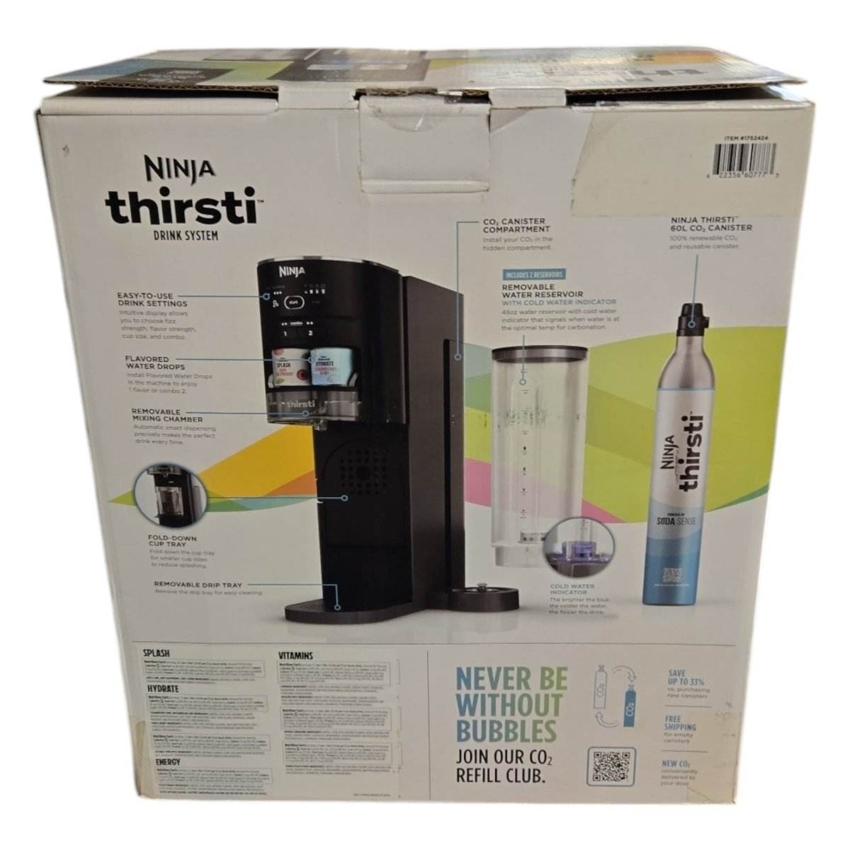 Ninja Thirsti Drink System (ID L012349) - Alpine Outlets