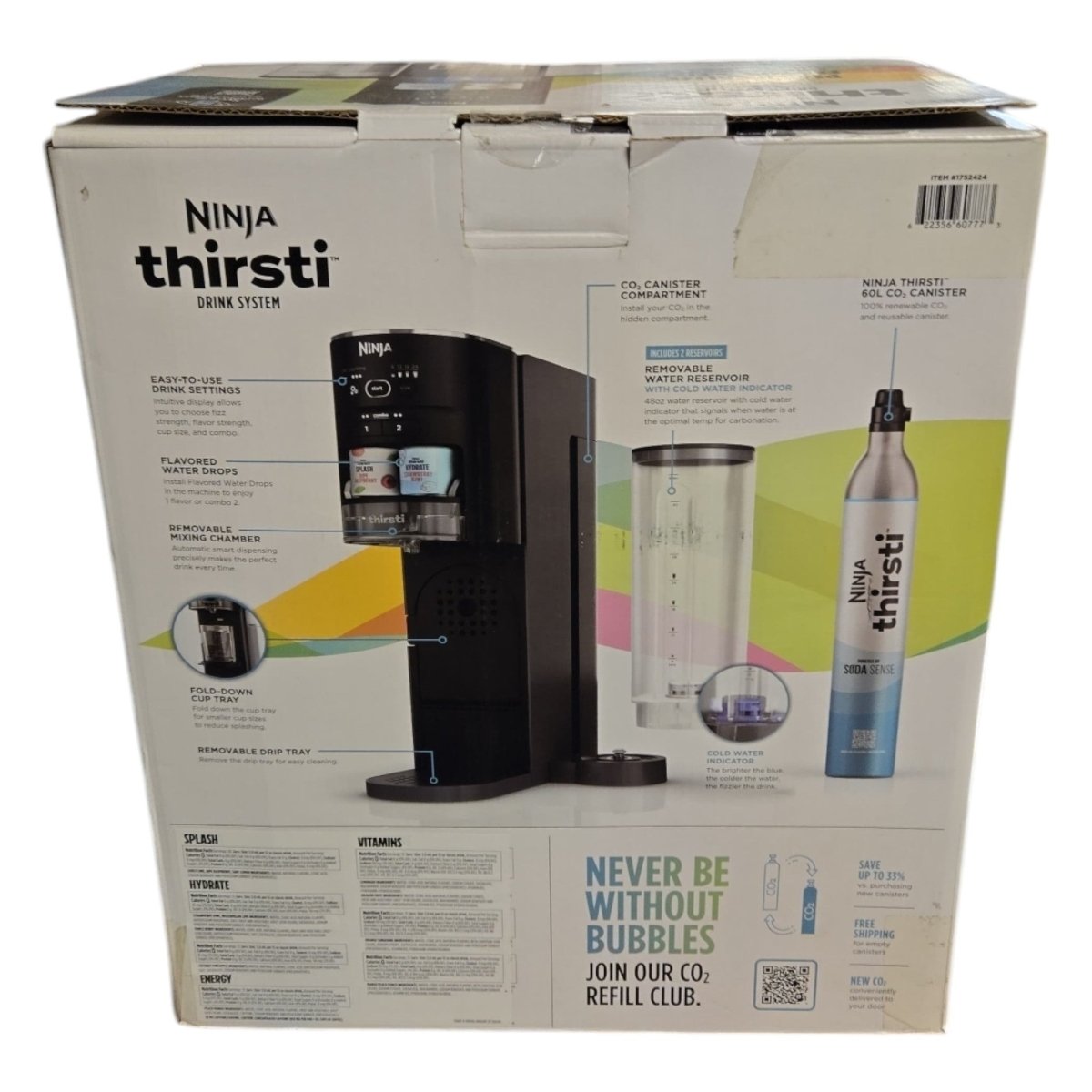 Ninja Thirsti Drink System (ID L012349) - available at Alpine Outlets in Denver