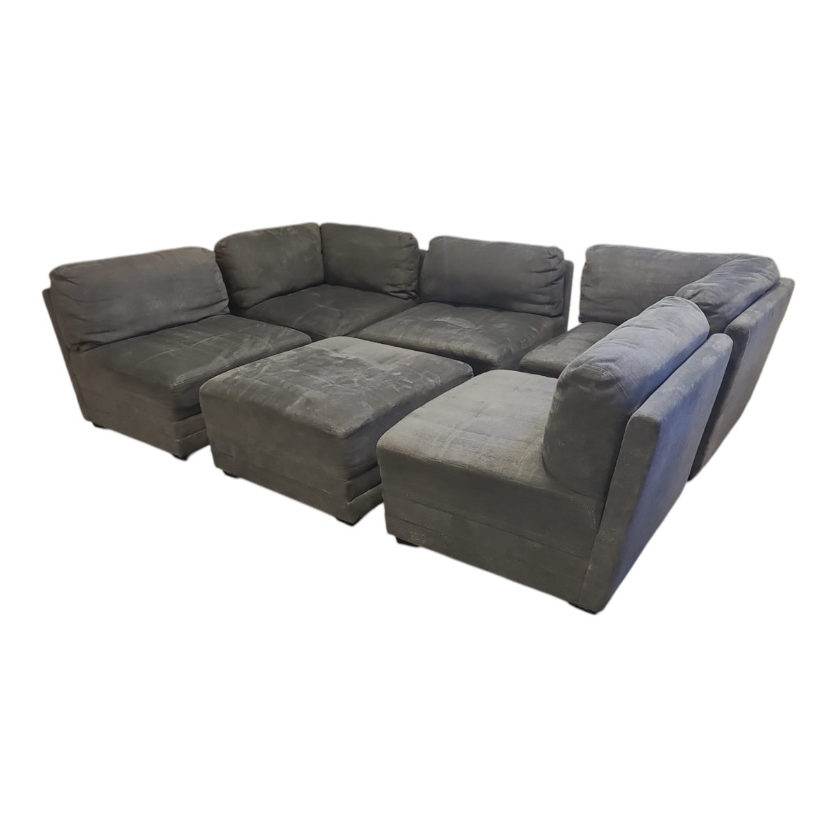 Norris 6 - Piece Fabric Modular Sectional (ID U784321) - Furniture available at Alpine Outlets in Denver