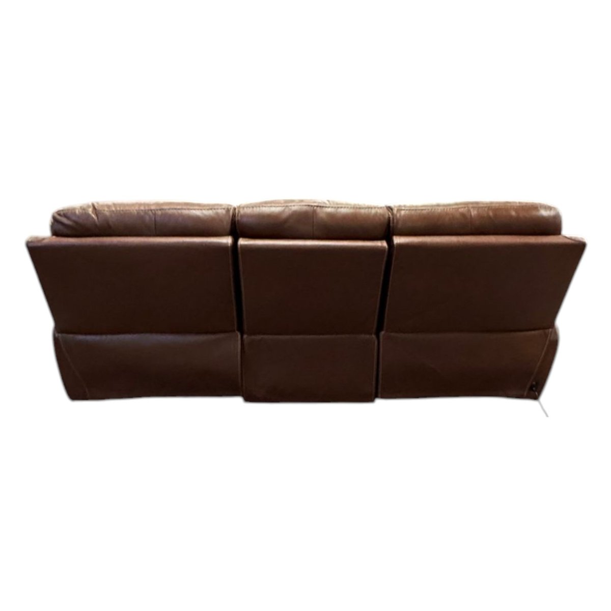 Oliver Leather Power Reclining Sofa with Power Headrests (ID N345678) - Furniture available at Alpine Outlets in Denver