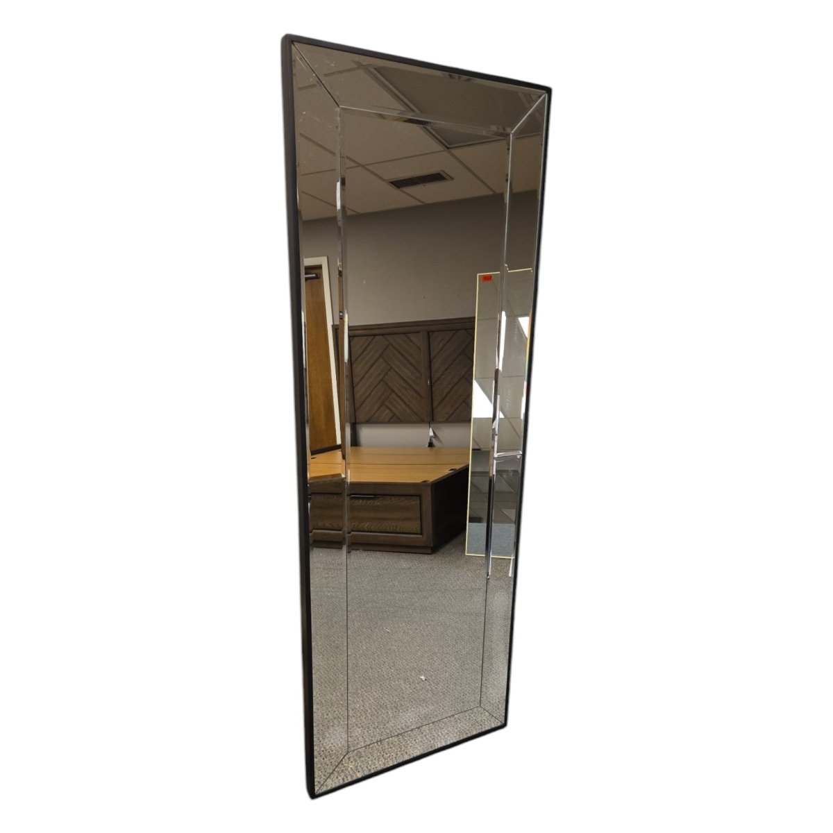 Olivia Beveled Glass Floor Mirror (ID L957328) - available at Alpine Outlets in Denver