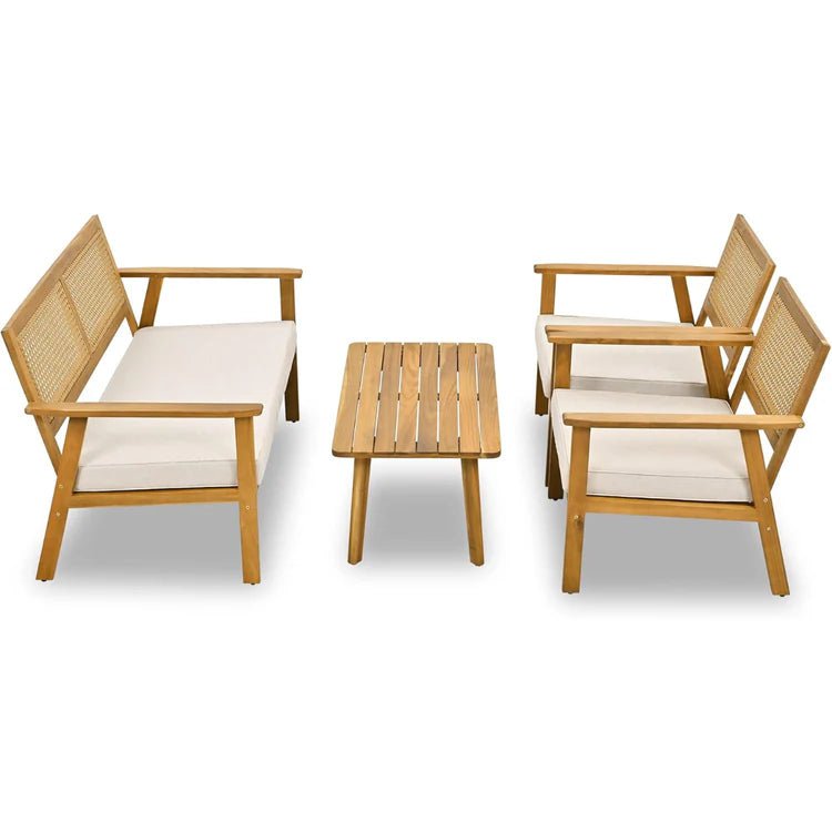 Oulu Living - Alessia 4 - Piece Conversation Set - Alpine Outlets