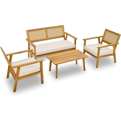 Oulu Living - Alessia 4 - Piece Conversation Set - Alpine Outlets