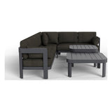 Oulu Living Aspen Outdoor Sectional - Outdoor Furniture Sets available at Alpine Outlets in Denver