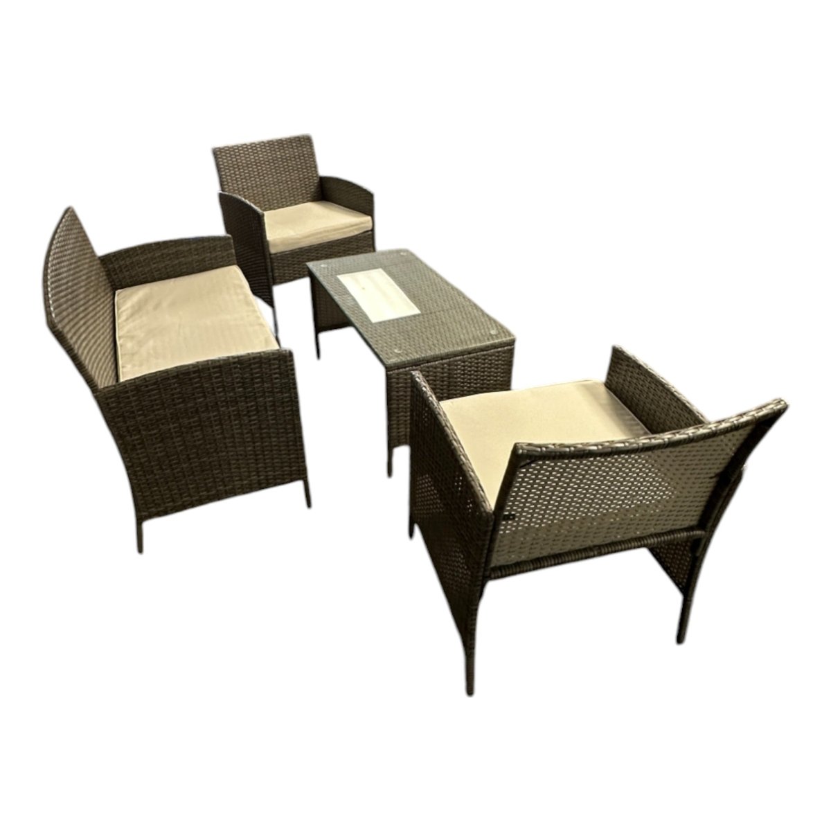 Oulu Living Lumi 4 - Piece Patio Set - Alpine Outlets