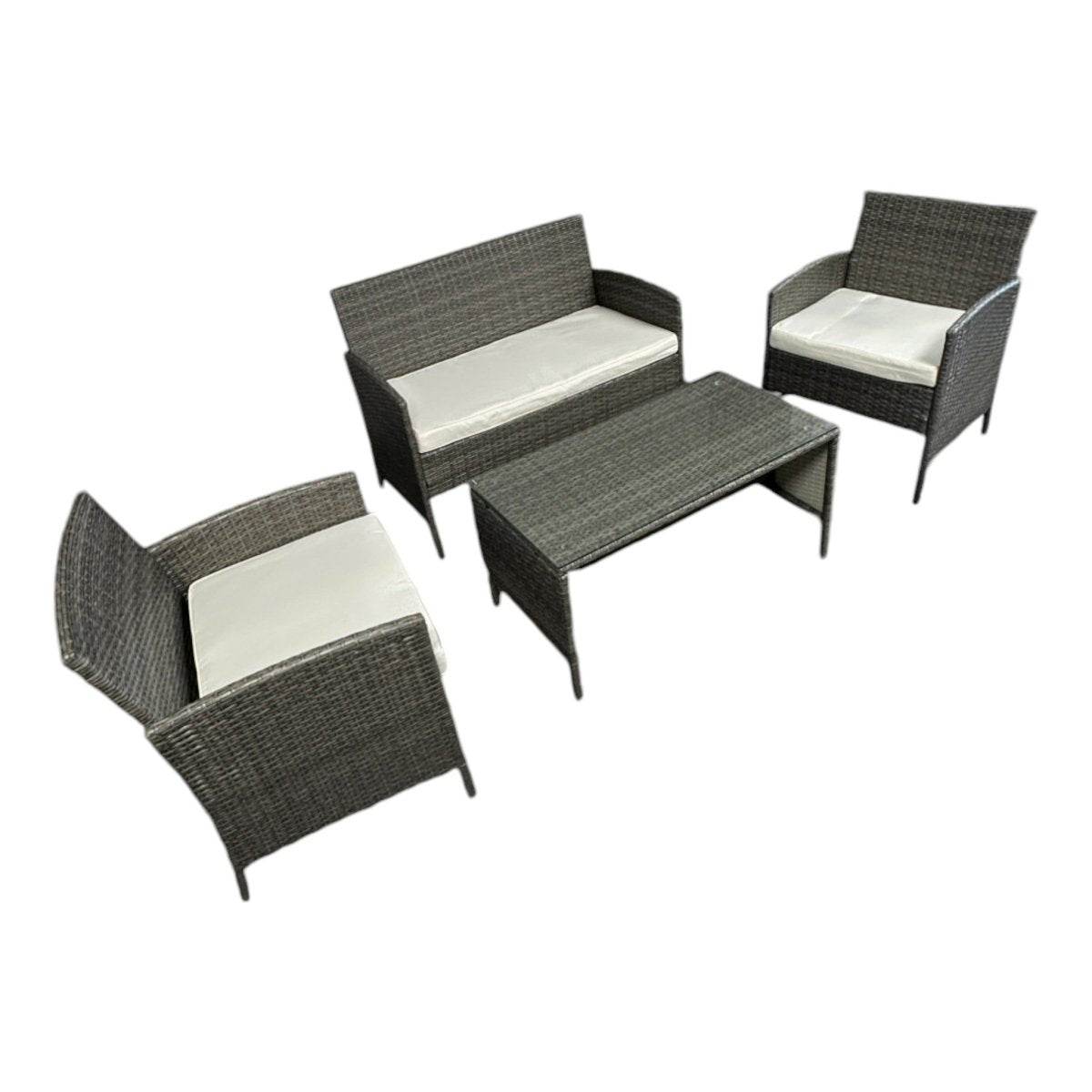 Oulu Living Lumi 4-Piece Patio Set (ID N007347) - Alpine Outlets