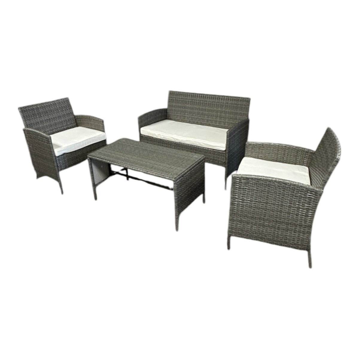 Oulu Living Lumi 4-Piece Patio Set (ID N007347) - Alpine Outlets