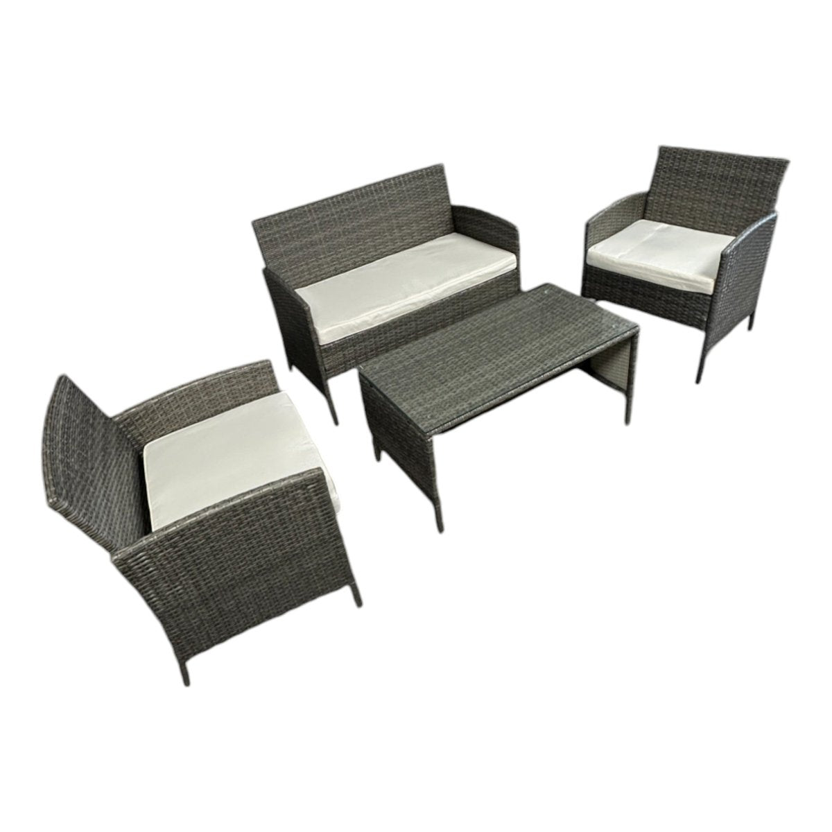 Oulu Living Lumi 4 - Piece Patio Set (Auction) - Alpine Outlets