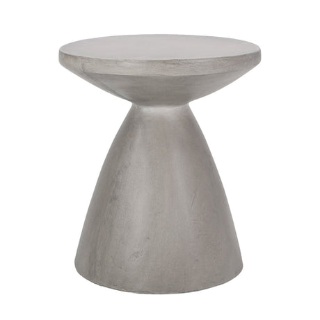 Outdoor / Indoor Lightweight Concrete Side Table - Side Tables available at Alpine Outlets in Denver