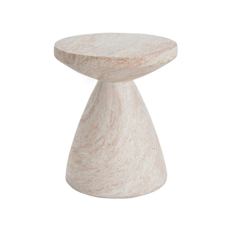 Outdoor / Indoor Lightweight Concrete Side Table - Side Tables available at Alpine Outlets in Denver