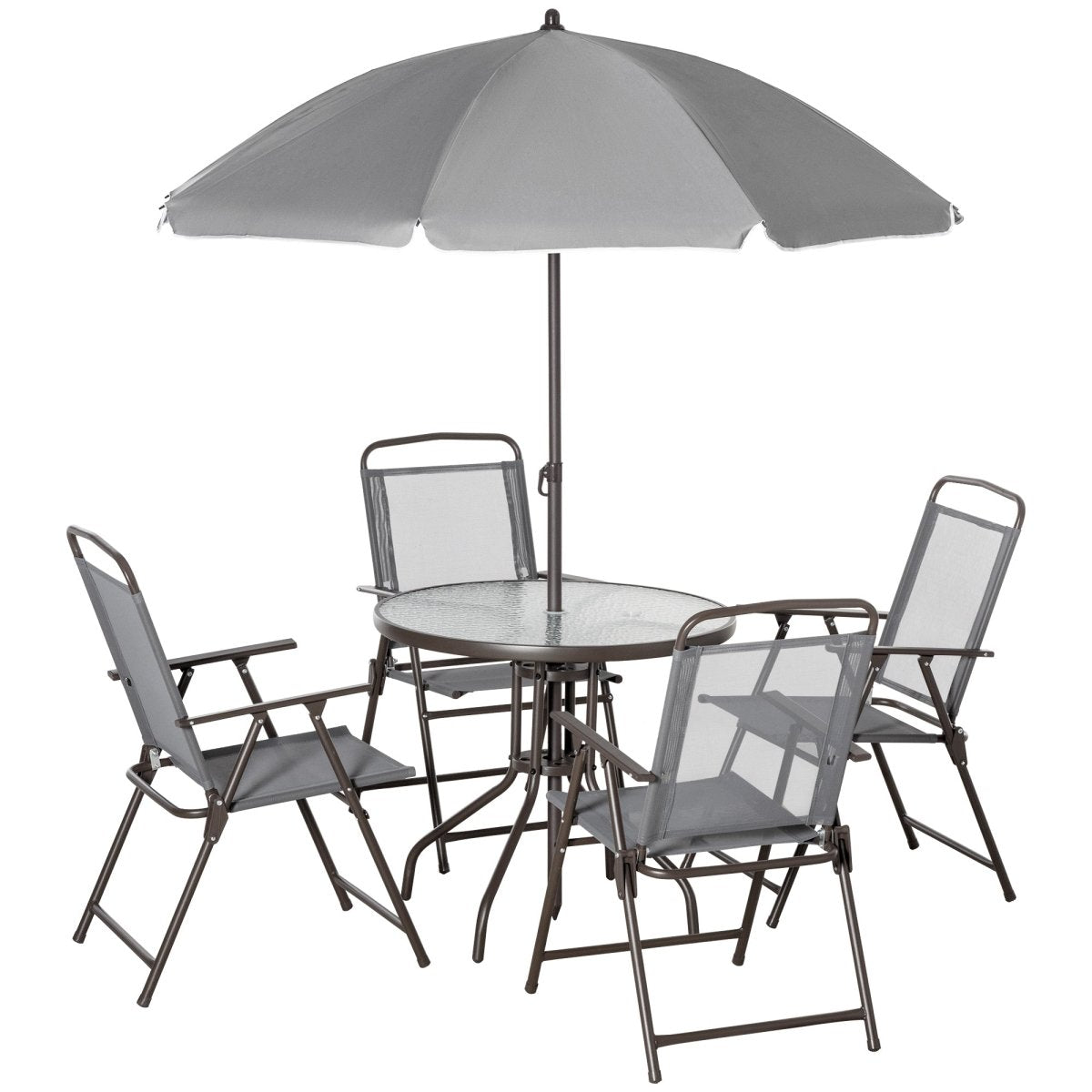 6 piece patio furniture with umbrella Outsunny 6-Piece Dining Set – Alpine Outlets Denver, CO Color:Orange, Gold & Orange black shoes Surf Bag Offshore Angler