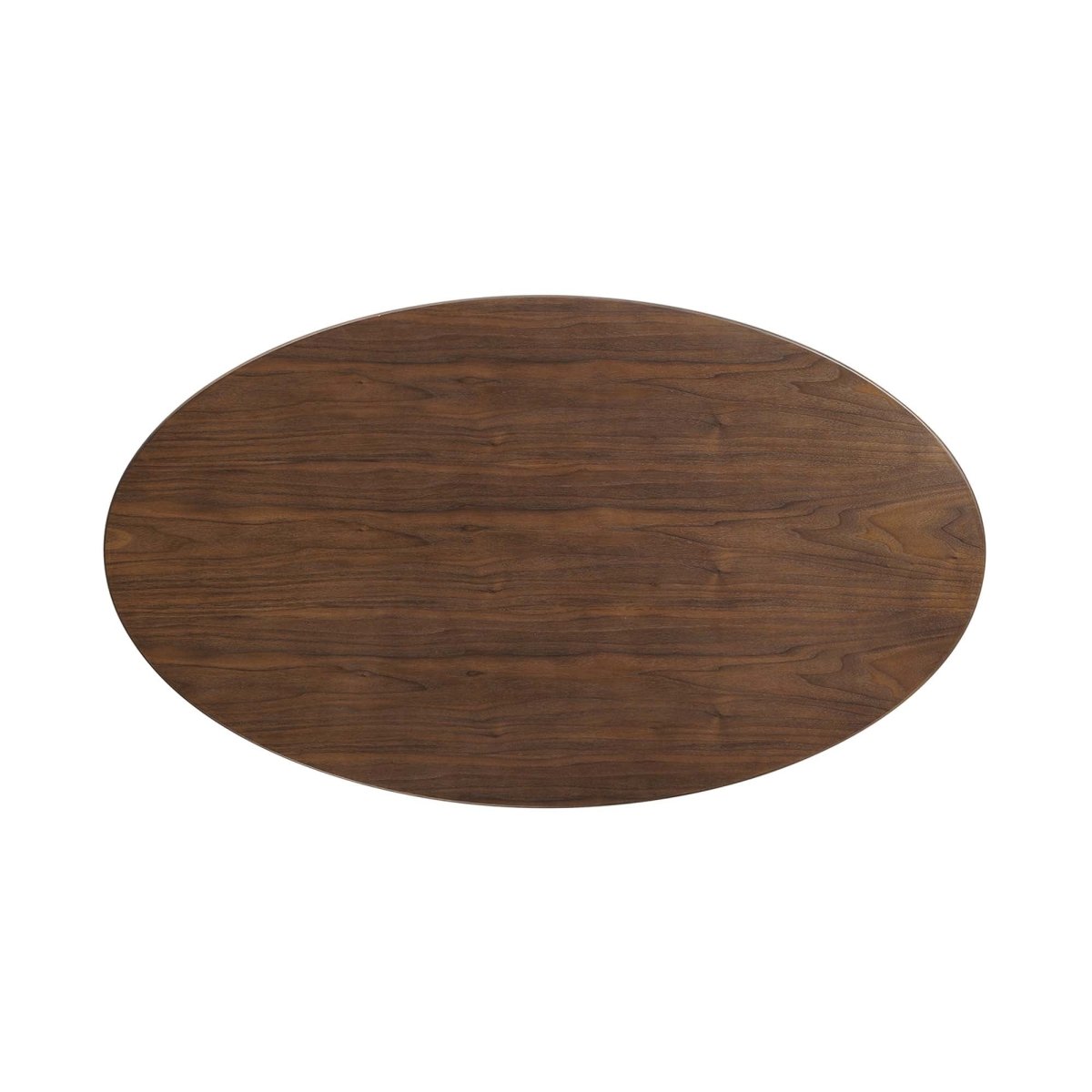 Oval Wood Pedestal Coffee Table - Coffee Tables available at Alpine Outlets in Denver