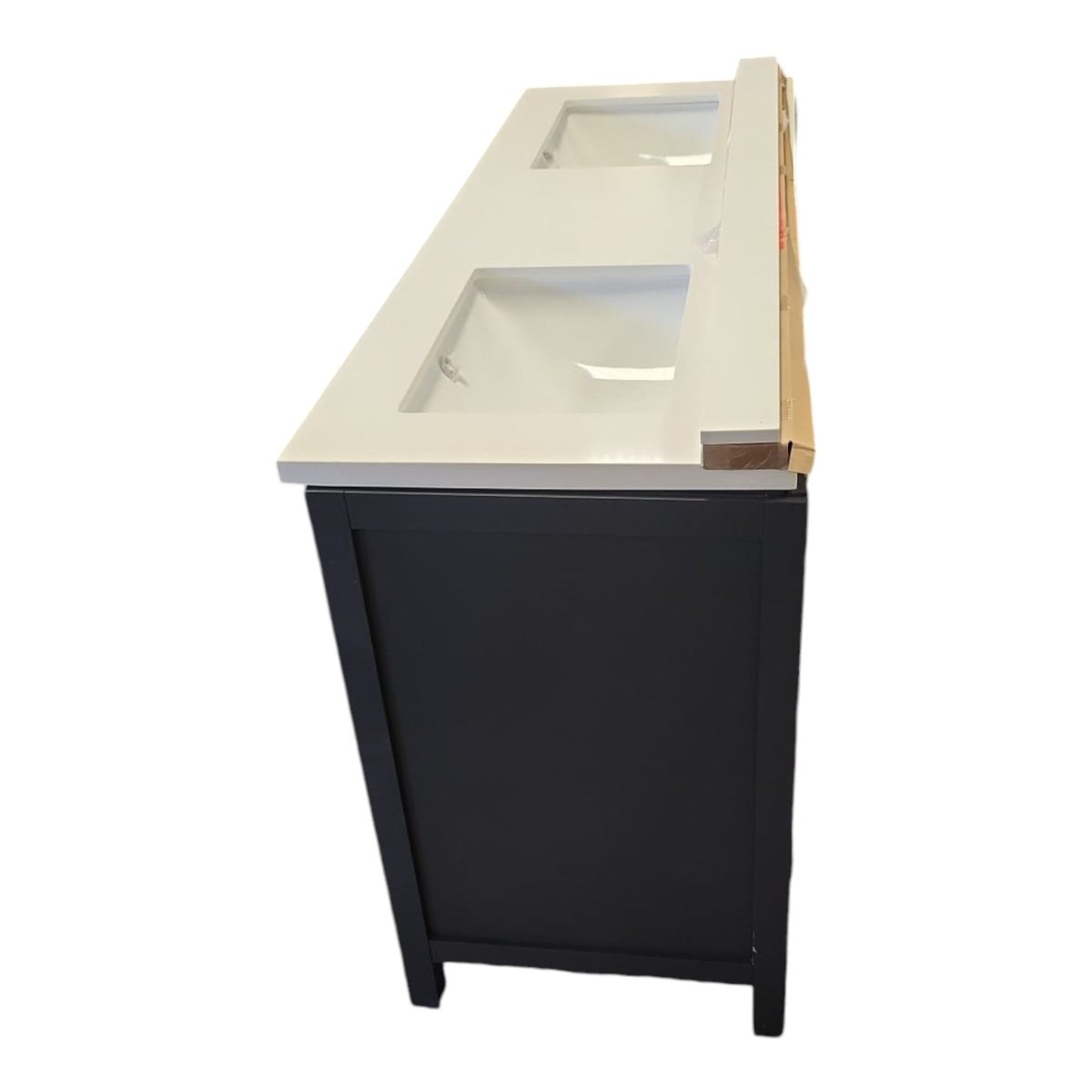 OVE Decors Parkway Bath Vanity with Quartz Top in Gray - available at Alpine Outlets in Denver