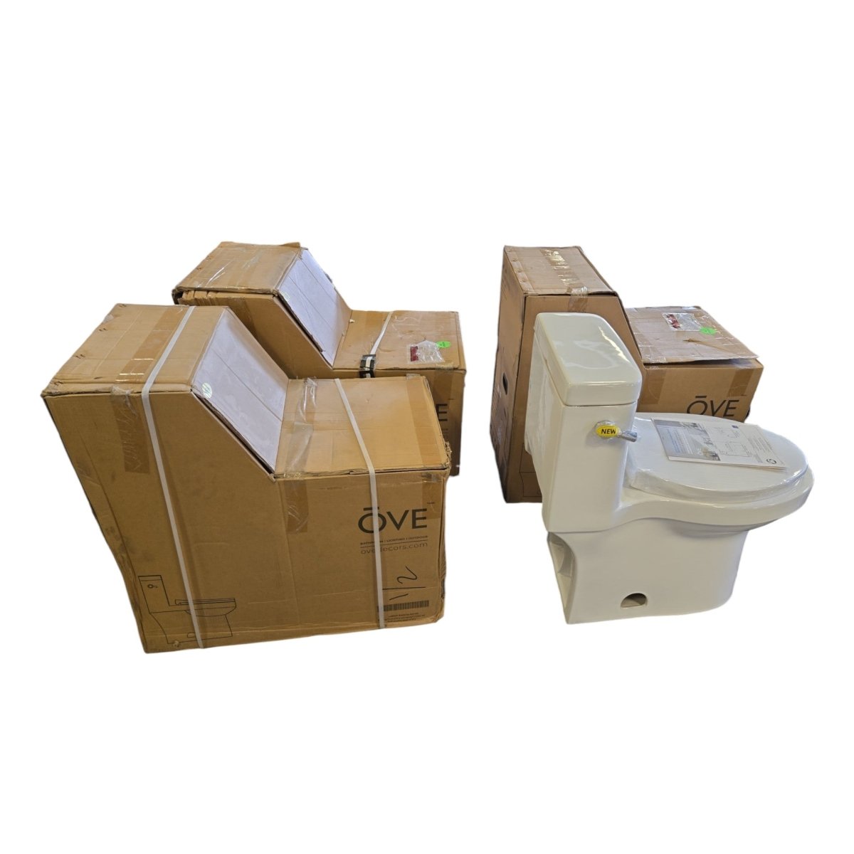 OVE Decors Sabine One Piece Toilet - New - (ID N1847) - available at Alpine Outlets in Denver