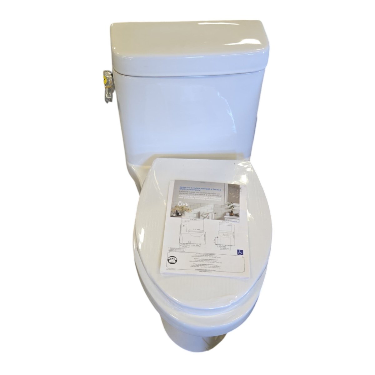 OVE Decors Sabine One Piece Toilet - New - (ID N1847) - available at Alpine Outlets in Denver