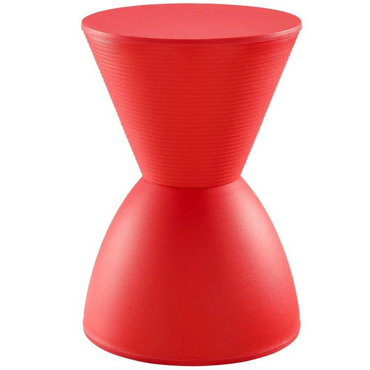Plastic Accent Stool Side Table with Storage – 17 Inch - Ottomans available at Alpine Outlets in Denver