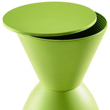 Plastic Accent Stool Side Table with Storage – 17 Inch - Ottomans available at Alpine Outlets in Denver
