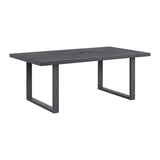 Playa Dark Grey Outdoor Dining Table