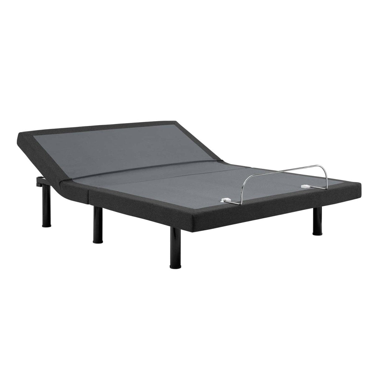 Queen Adjustable Wireless Remote Platform Bed Base in Gray - Platform Bed available at Alpine Outlets in Denver