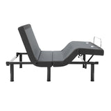 Queen Adjustable Wireless Remote Platform Bed Base in Gray - Platform Bed available at Alpine Outlets in Denver