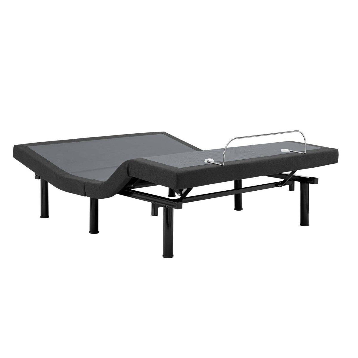 Queen Adjustable Wireless Remote Platform Bed Base in Gray - Platform Bed available at Alpine Outlets in Denver