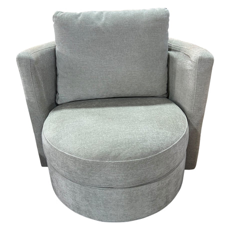 Thomasville Davos Swivel Chairs, 2-Pack, Gray