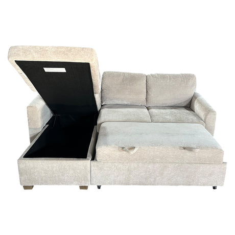 Cameron Sofa Chaise, Taupe