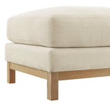 Rectangular Chenille Fabric Ottoman – Upholstered 36 Inch - Ottomans available at Alpine Outlets in Denver