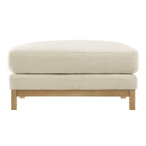 Rectangular Chenille Fabric Ottoman – Upholstered 36 Inch - Ottomans available at Alpine Outlets in Denver