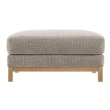 Rectangular Chenille Fabric Ottoman – Upholstered 36 Inch - Ottomans available at Alpine Outlets in Denver