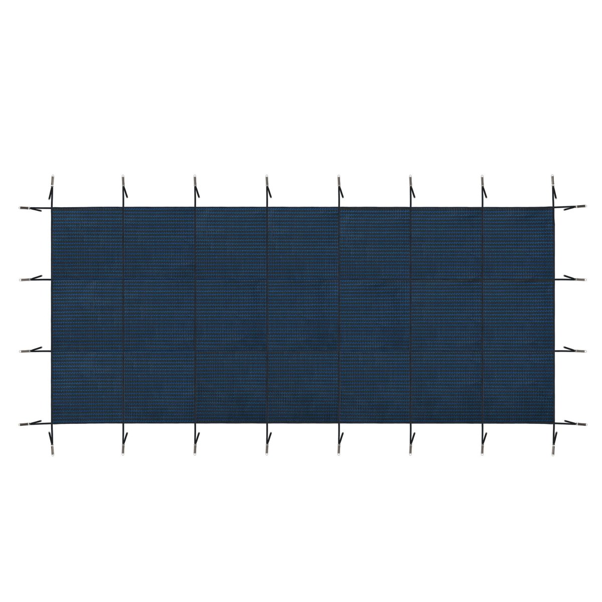 Rectangular Swimming Pool Safety Cover For Underground Pools - Blue - Pool Covers available at Alpine Outlets in Denver