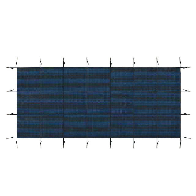 Rectangular Swimming Pool Safety Cover For Underground Pools - Blue - Pool Covers available at Alpine Outlets in Denver