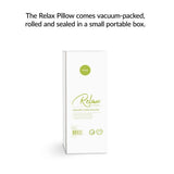 Relax King Size Shredded Memory Foam Pillow in White - Bed Pillows available at Alpine Outlets in Denver