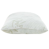 Relax King Size Shredded Memory Foam Pillow in White - Bed Pillows available at Alpine Outlets in Denver