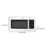 GE 1.6 Cu. Ft. Over-the-Range Microwave Oven