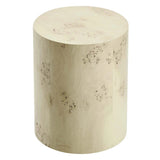 Round Burl Wood Side Table – 16 Inch - End & Side Tables available at Alpine Outlets in Denver