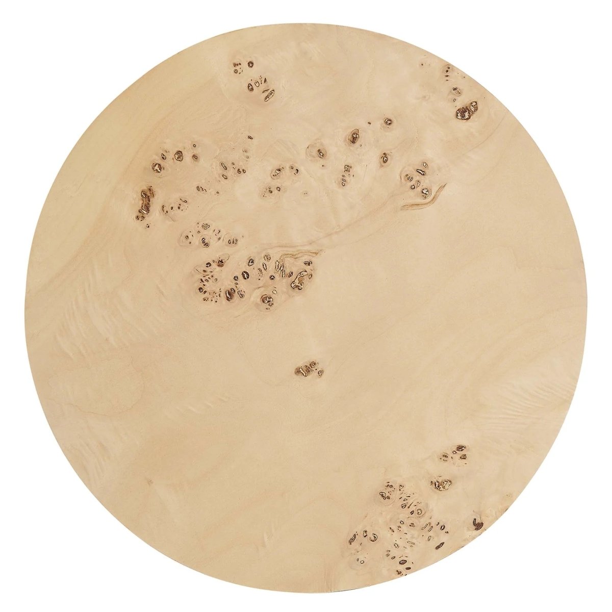 Round Burl Wood Side Table – 16 Inch - End & Side Tables available at Alpine Outlets in Denver