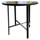 Round Dining Table in Light Brown - 🟢 Dining Tables available at Alpine Outlets in Denver