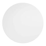 Round High Gloss Side Table with Pedestal Base – 20 Inch - End & Side Tables available at Alpine Outlets in Denver