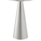 Round Iron Side Table with Raised Rim – 16 Inch - End & Side Tables available at Alpine Outlets in Denver