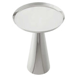 Round Iron Side Table with Raised Rim – 16 Inch - End & Side Tables available at Alpine Outlets in Denver